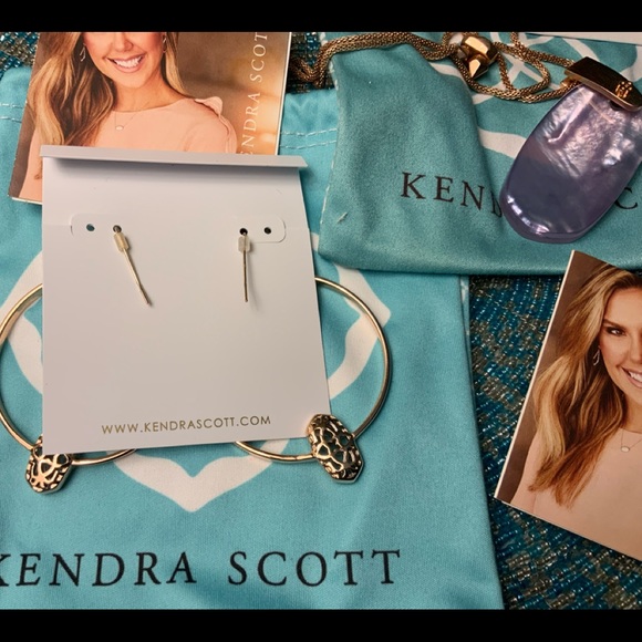 CUSTOM ROSE GOLD W/SILVER FILIGREE ELORA EARRINGS & INEZ RG LILAC MOP NECKLACE - Picture 7 of 10